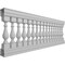Ekena Millwork Traditional Balustrade Railing Kit Style N (5 7/8" On-Center Spacing to Pass 4" Sphere Code) BALK37X096TRN - alternate 2